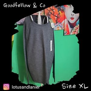 Goodfellow & Co Blue  Gray Standard Top Sz XL